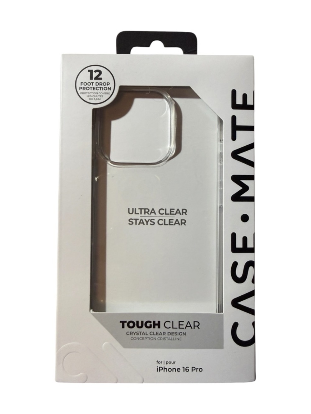 case-mate Ultra Clear Tough Clear Case for iPhone 16 Pro - Clear